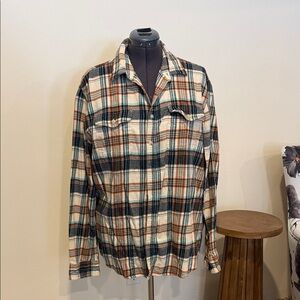 Sonoma Multicolor Plaid Button-Down Shirt